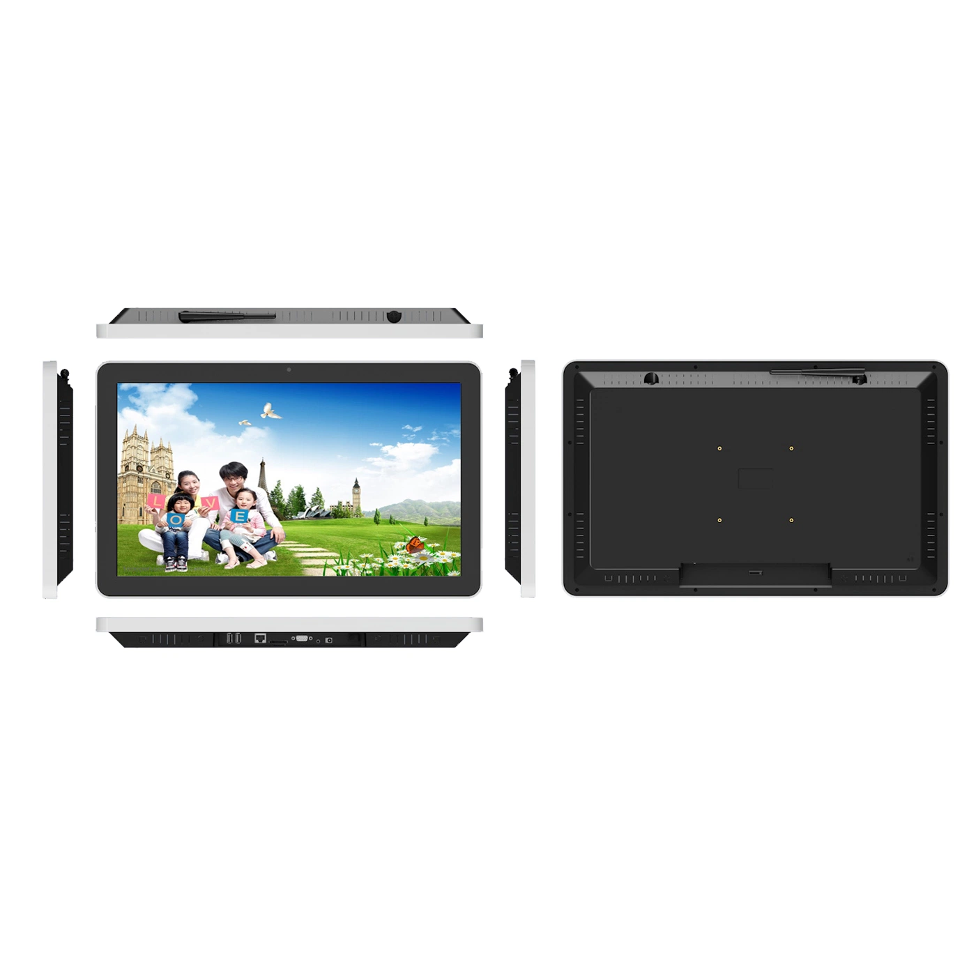 Factory 18.5 Inch 1280*800 Capacitive Touch Screen Poe All in One Computer