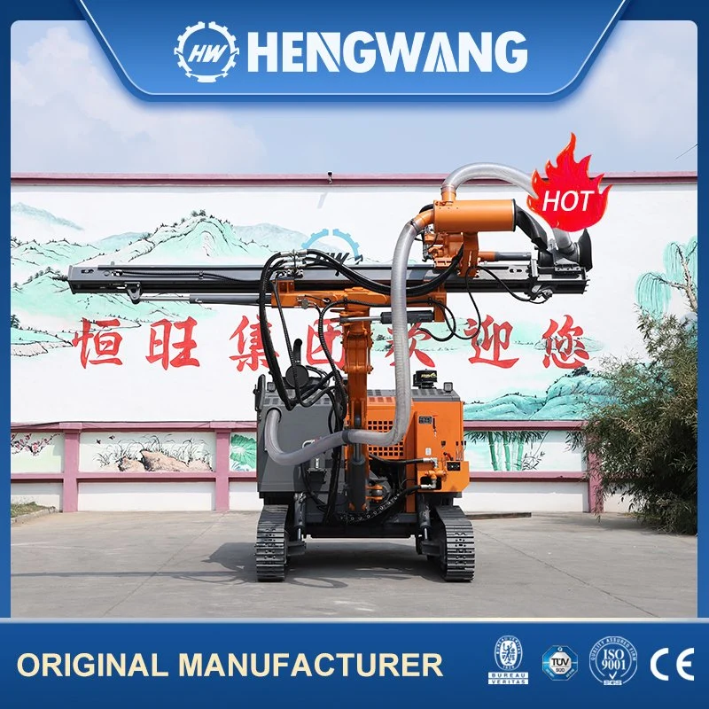 Pneumatic Dust Collection Diamond Surface Drilling Rig for Mine Mining