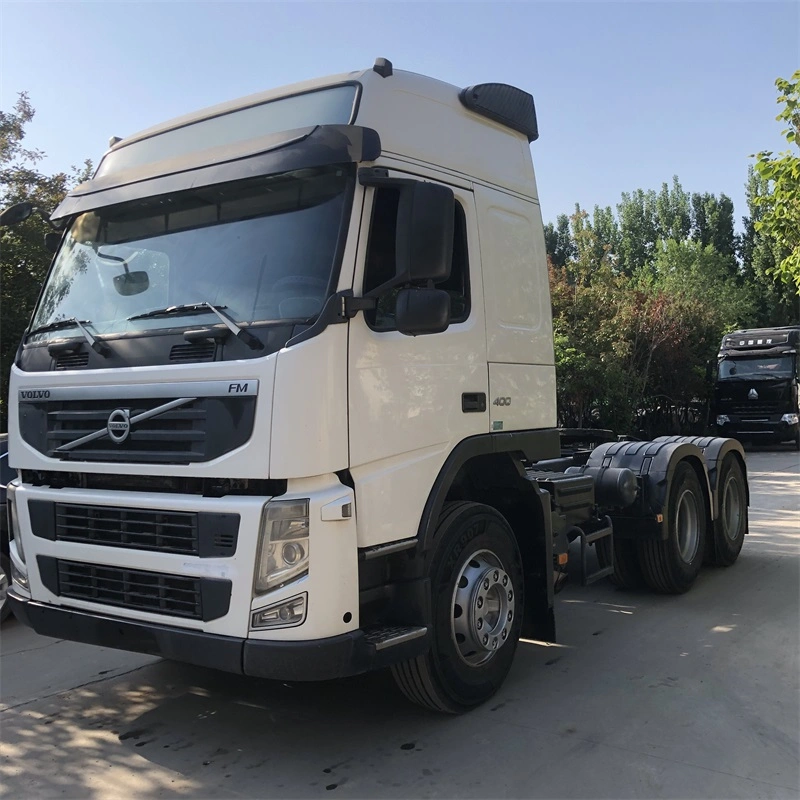 جرار Volvo 6X4 400HP 460HP Trailer Head Horse Prime مستخدم شاحنة سحب المركبة