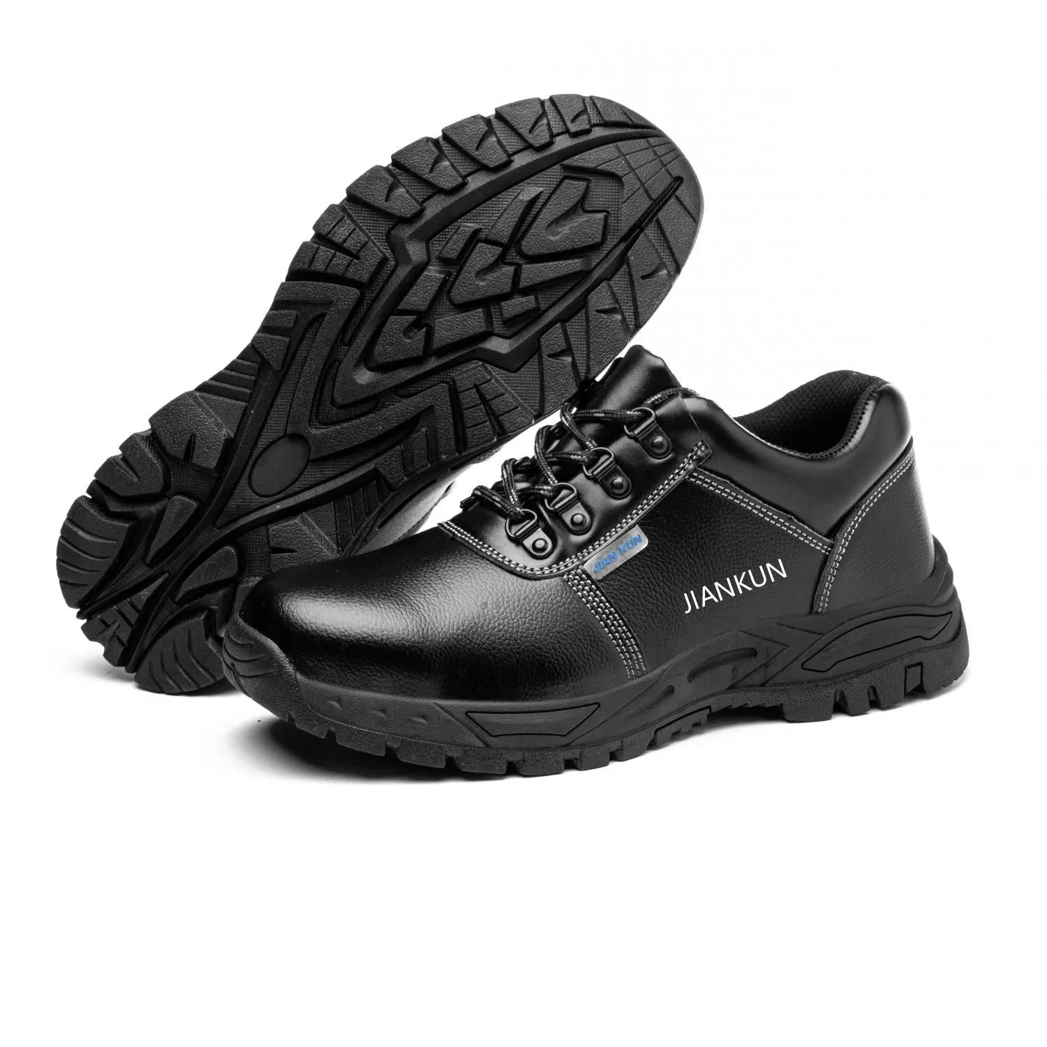 Leather Safety Shoes Safety Boots with Steel Toe Cap