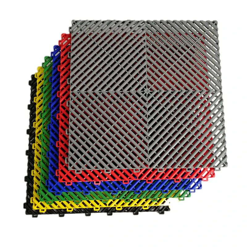 2021 блокировочной штанги для тяжелого режима работы гараж плитками на полу и съемные пластиковые промышленных взаимосвязанных напольные коврики для мойки автомобилей