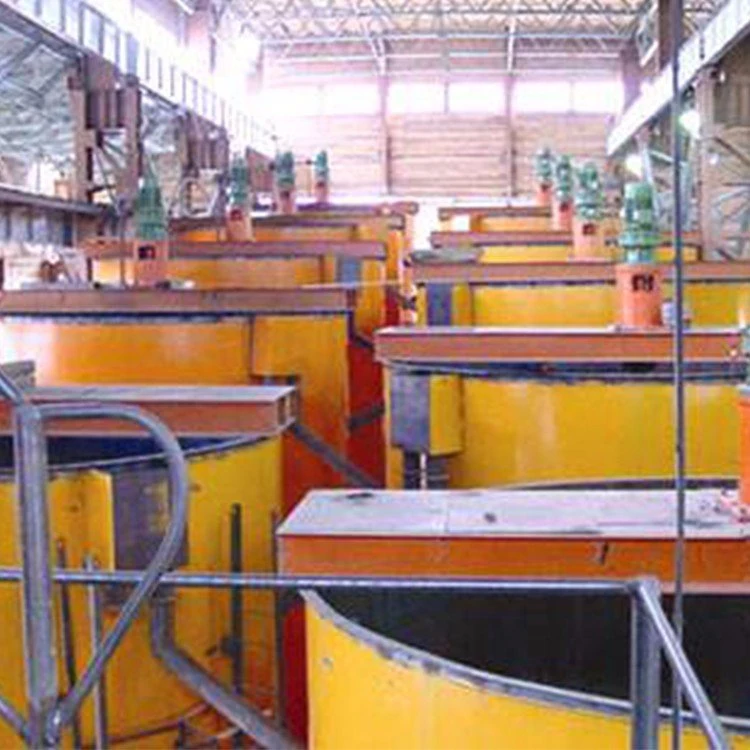 Rotor duplo lixiviação tanque agitador Gold equipamento de beneficiação de minério carbono Processo de Cyanetation de slurry tanque de lixiviação de ouro