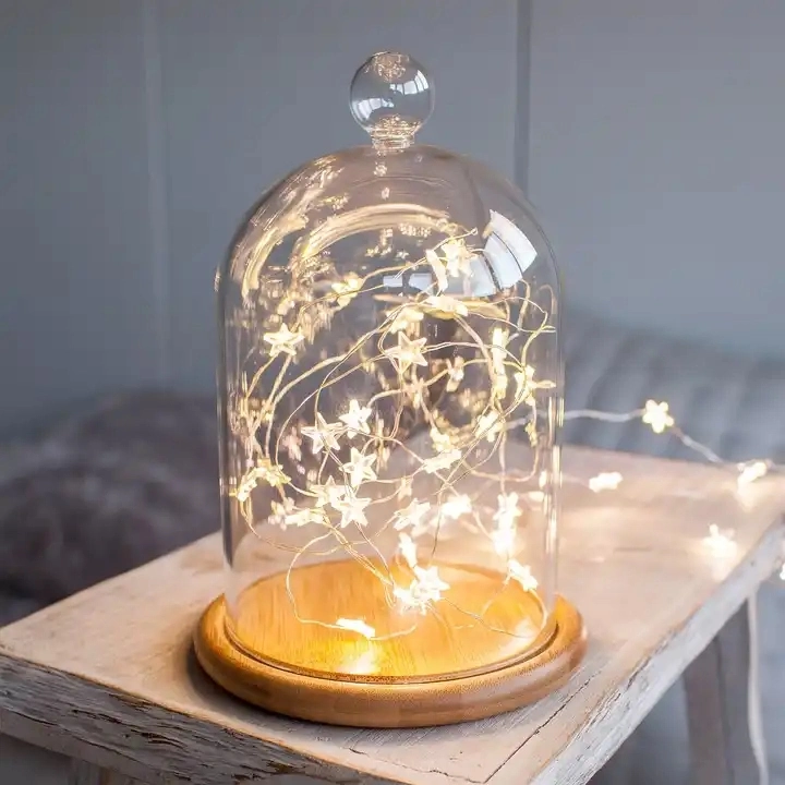 День матери настоящий Рождественский украшение 60 мм светодиодный стеклянный шар с. Подстойте Milky Way 80 мм Galaxy Crystal Ball для сувениров