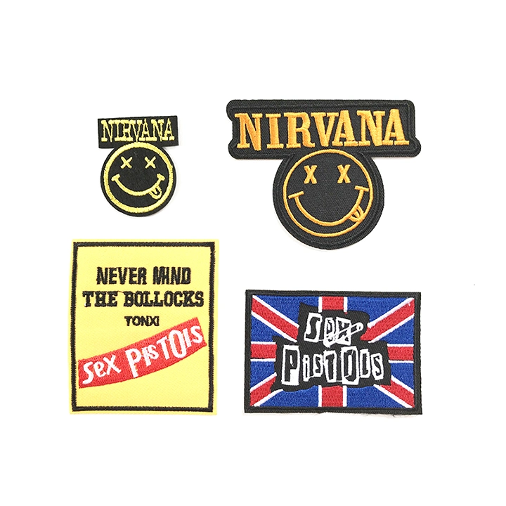 Custom High Quality Garment Accessories Woven Patch Sew on Clothing Jeans Patch