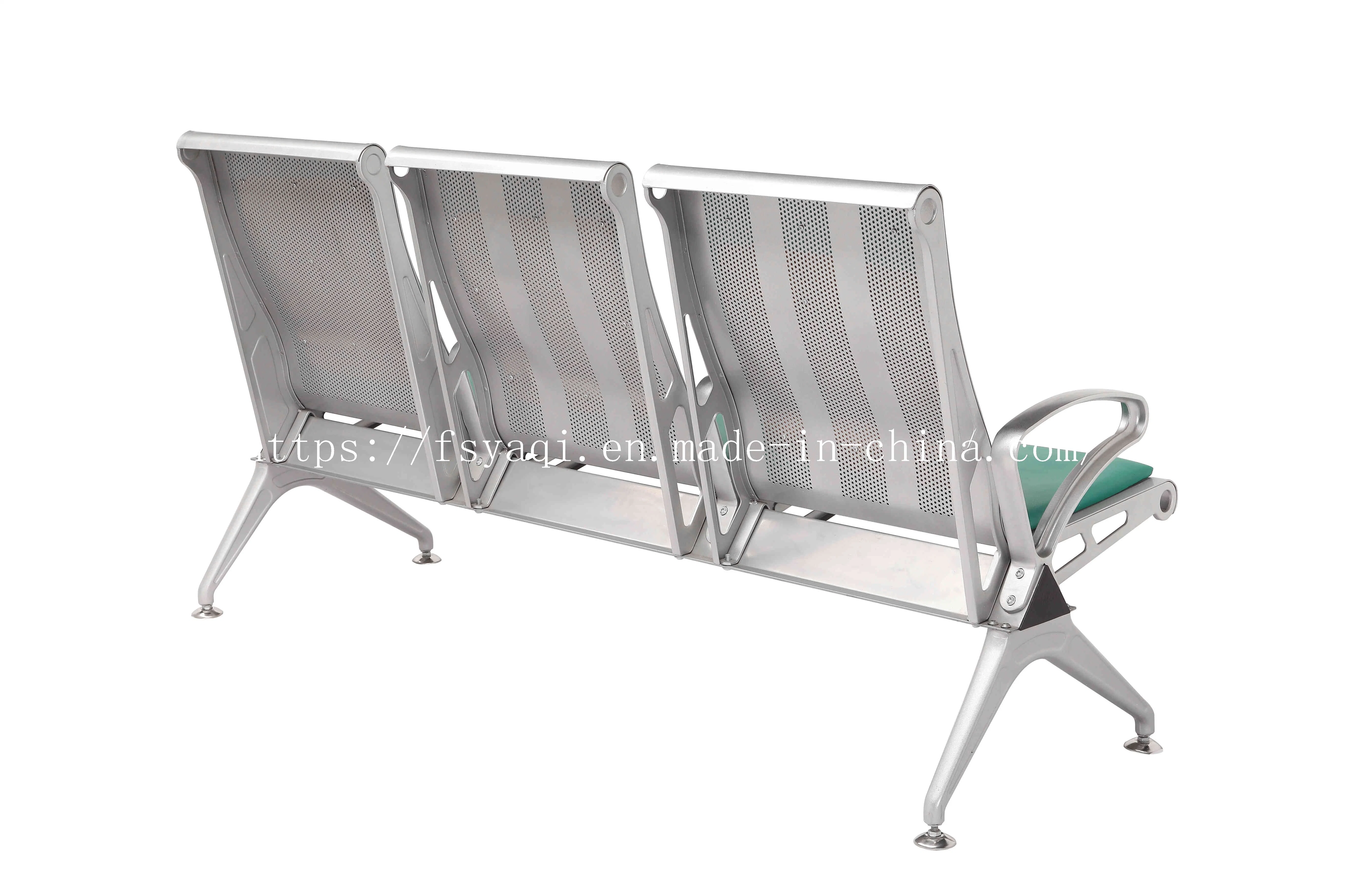 Fabricante de silla de Hospital de la sala de espera del aeropuerto de silla de oficina Muebles de metal (YA-J108A)