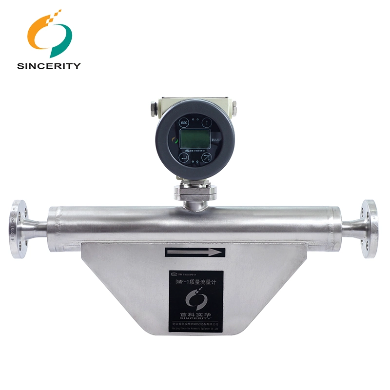 Coriolis Mass Liquid Flow Meter for Crude Paraffin Oil