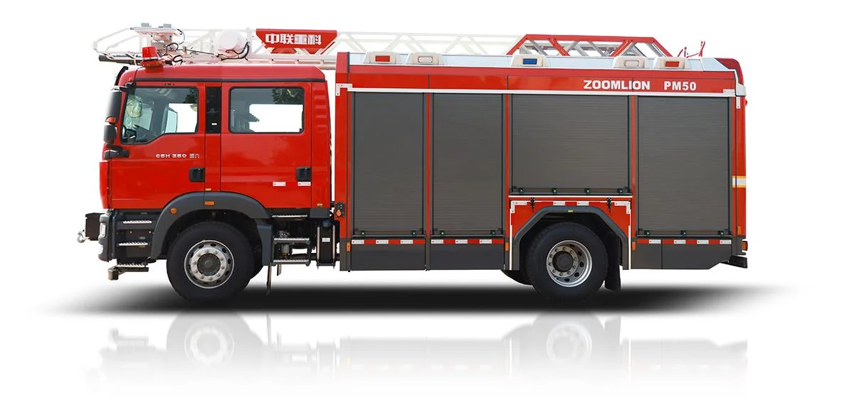 Fire-Fighting Machinery Fire Extinguishing Pm50 Zlf5190gxfpm50 Multifunctional Main Battle Fire Truck