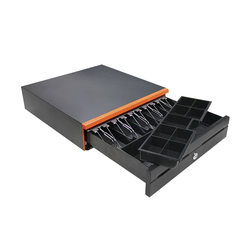 Electrónica de RJ11 405mm POS Metal Registrarse Caja de Seguro de verificación