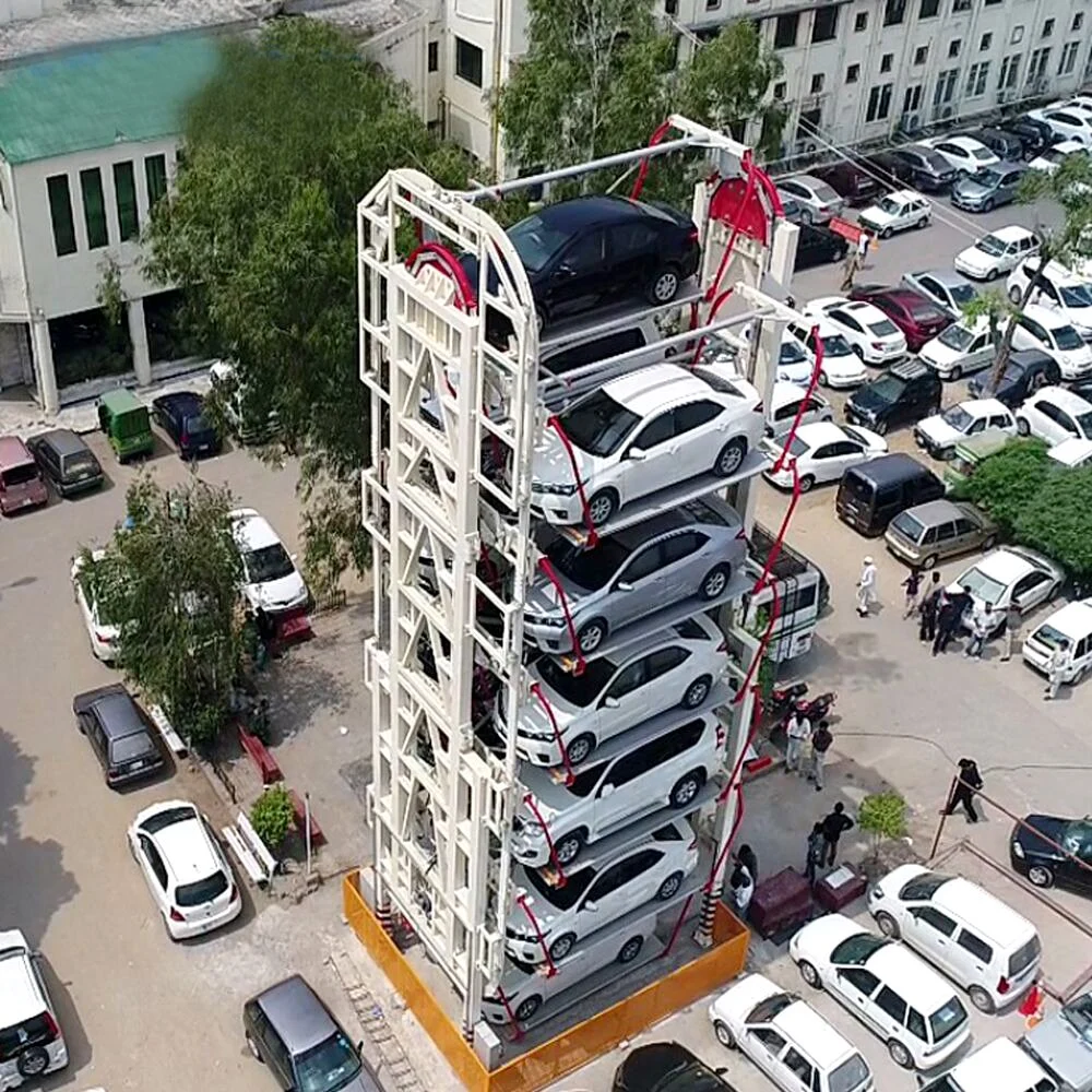 Intelligente Parkausrüstung Vertikal Rotary Car Lift Parking für 6-16 SUV