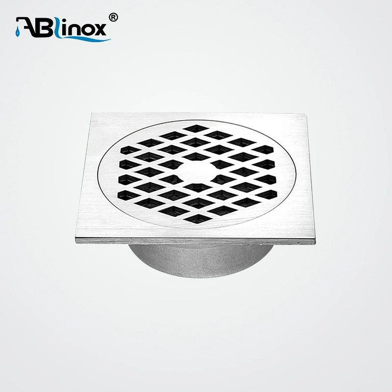 Ablinox Modern Home Design Shower Room Accessory Saintary Ware Easy Installation Stainless Steel Drain for Floor