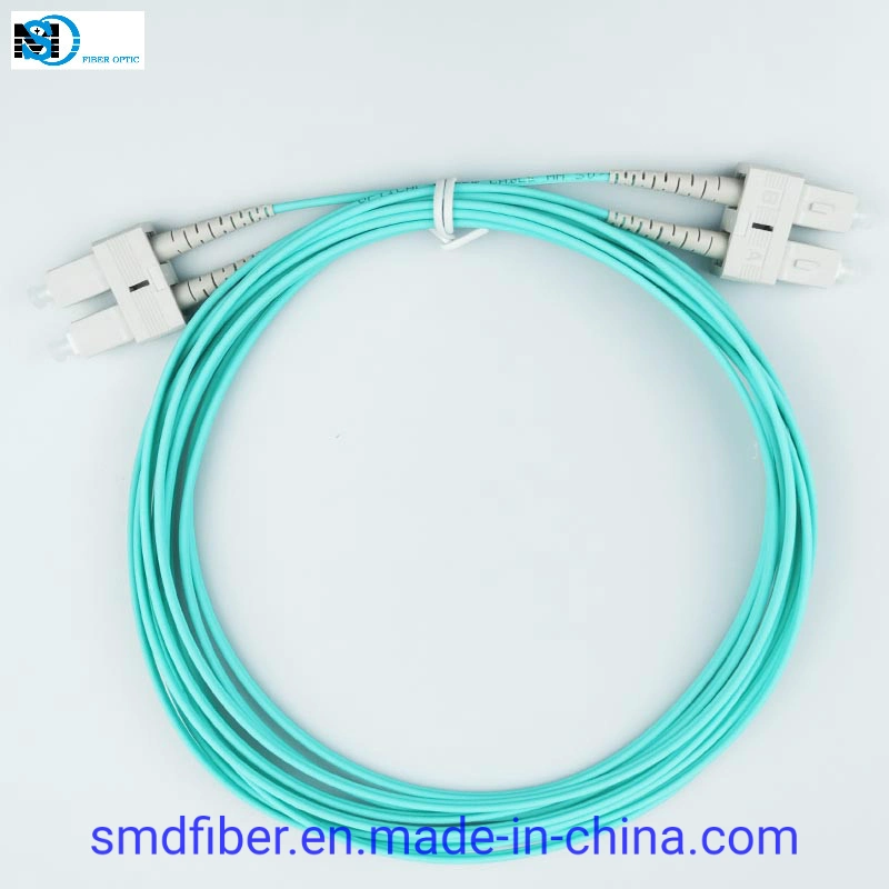 Sc-Sc/UPC de fibra óptica Om3 Cable Duplex, 2,0 mm, 5m