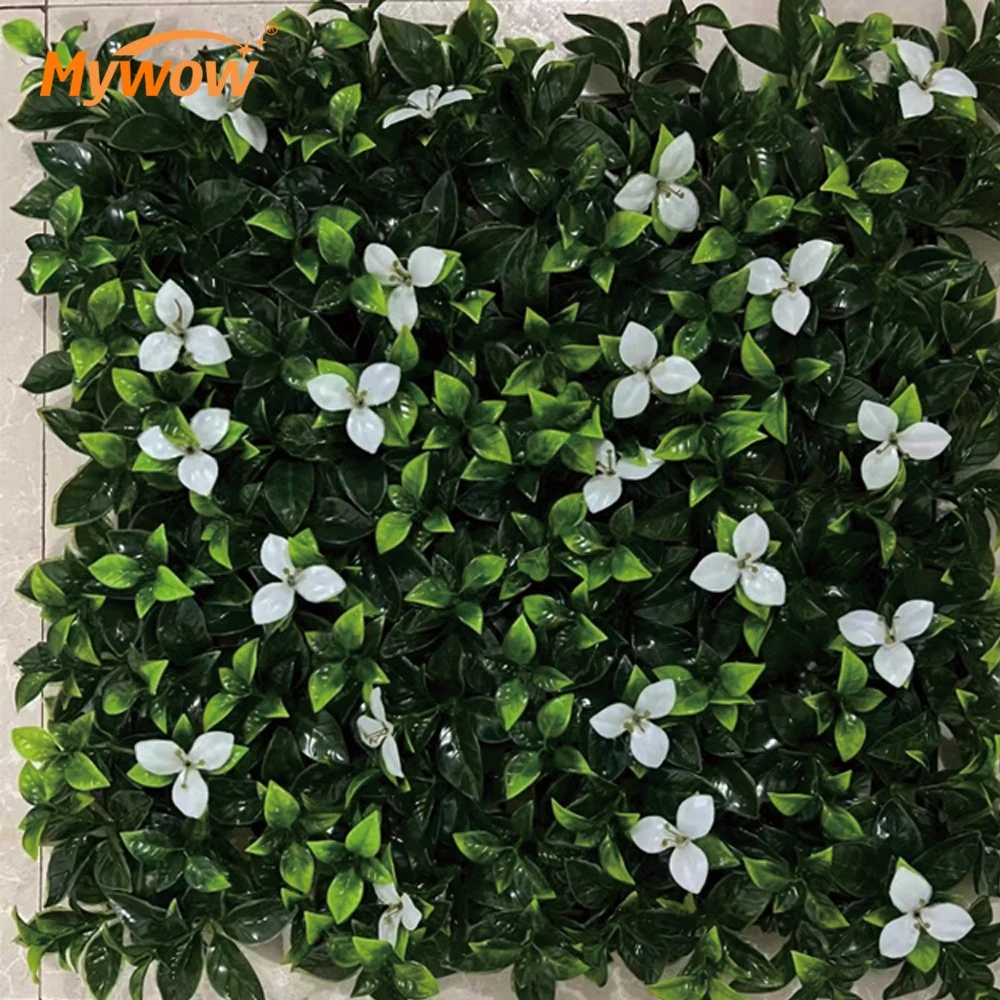 100*100cm Artificial Boxwood Hedges Panels Cover Privacy Fence Screen Faux Plant Grass Wall