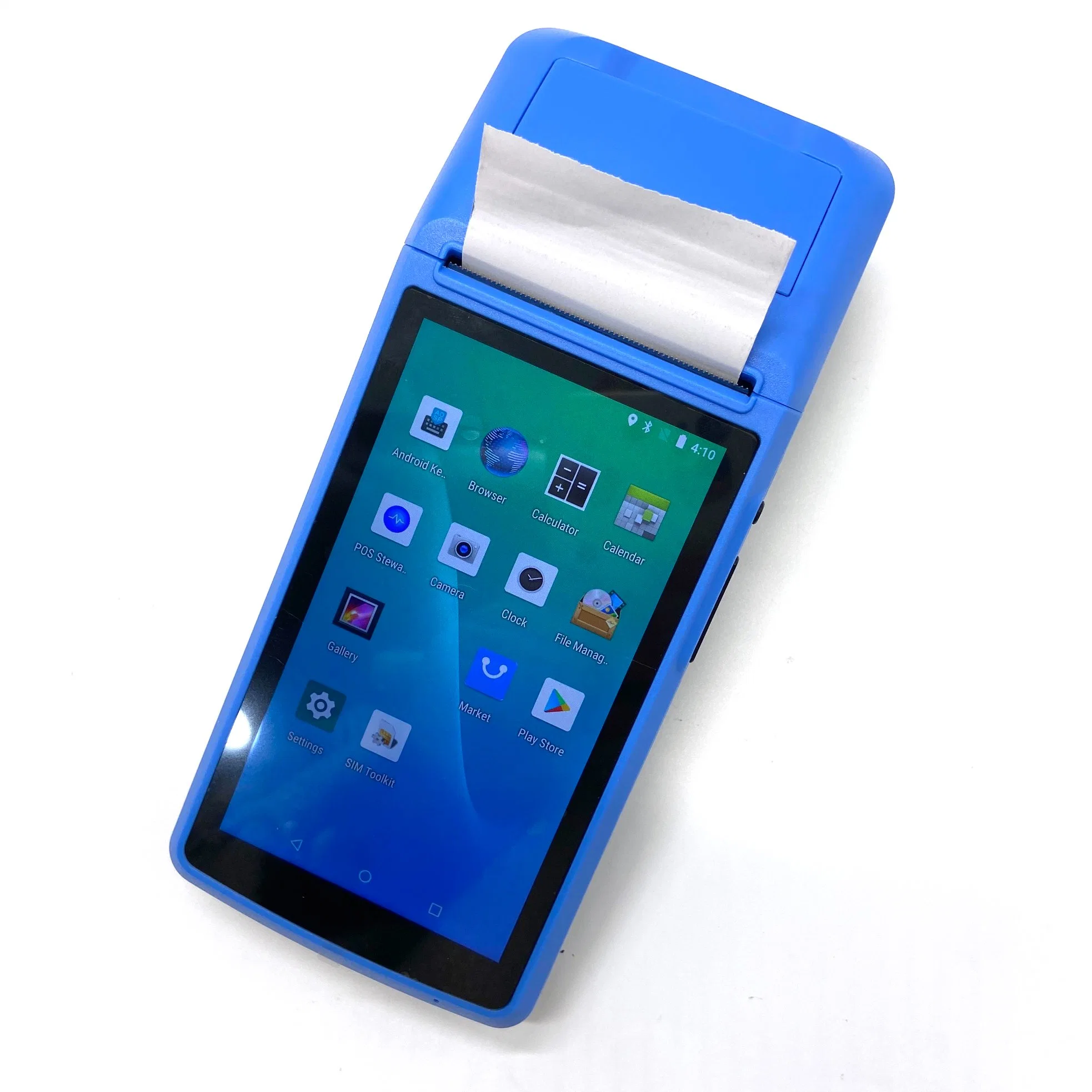 Android 8,1 NFC Bluetooth Mobile pantalla táctil con impresora portátil POS