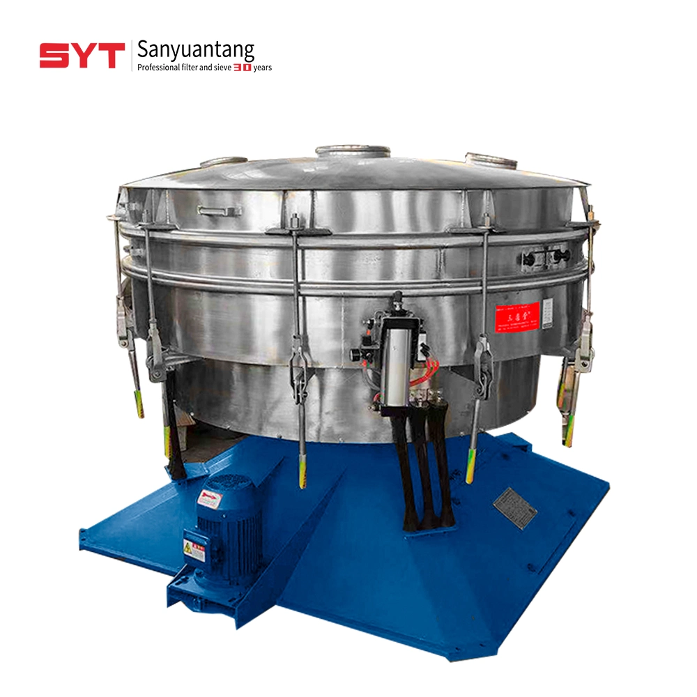 Powder Vibrating Screen Grain Sieving Tumbler Screen Separator Sifting Filter Food Sieve Shaker