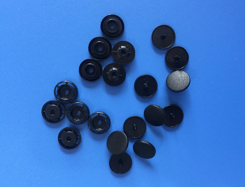 Original Factory High quality/High cost performance Black Plastic Snap Button