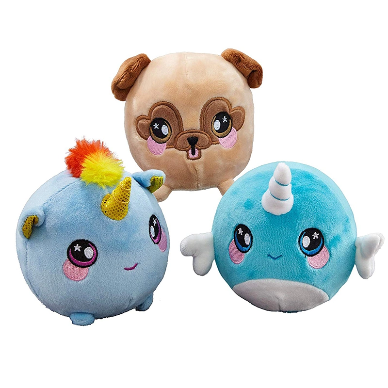 Kawaii Soft Plush Squeezable Animal 8cm Slow Rising Pet Toys Squishy Stuffed Animals