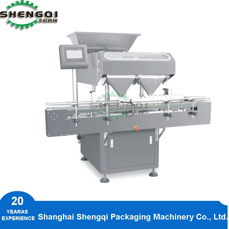 Automatic Sterilizing Tablet Effervescent Tablet Bottle Counting Filling Machine Shanghai Manufacturer