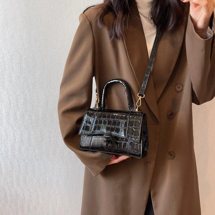 Tote Bag ODM OEM Wholesale/Supplier Factory Lasting Fashion Crocodile Pattern Business Vegan Leather Women&prime; S Big Bag