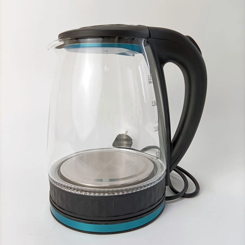 New 110V 1.8L Glass Electronic Kettle Stainless Steel Tea Water Electrical Kettle