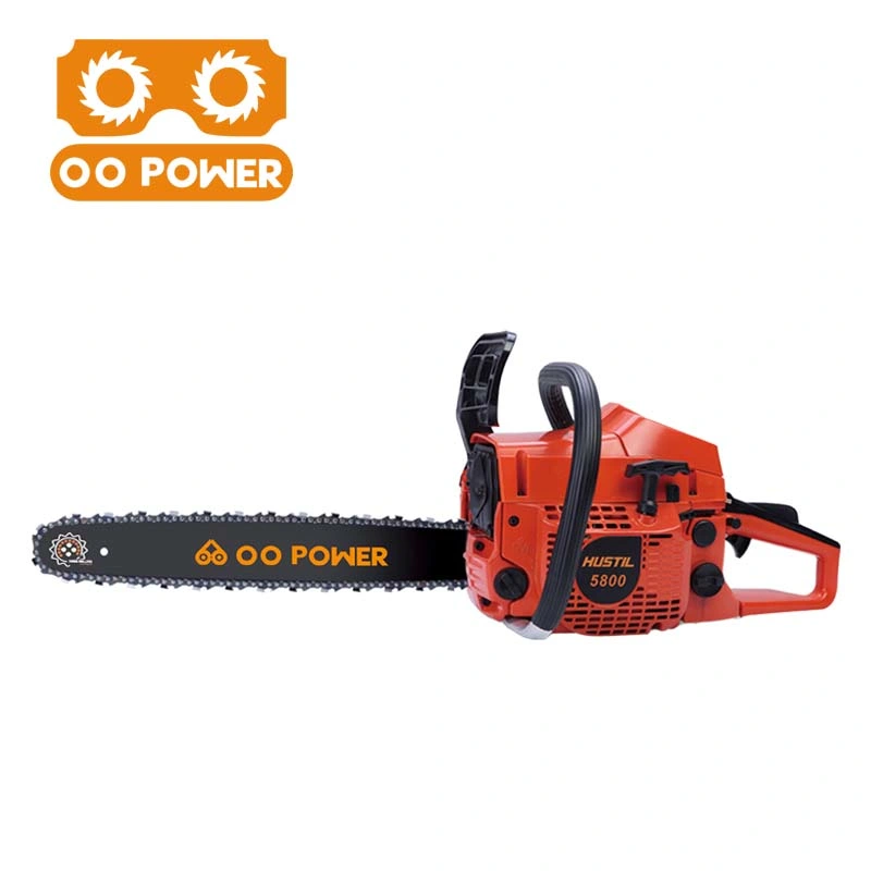58cc Gasoline Chainsaw 2-Stroke Chain Saw 18"/20"22"Guide Bar with CE GS