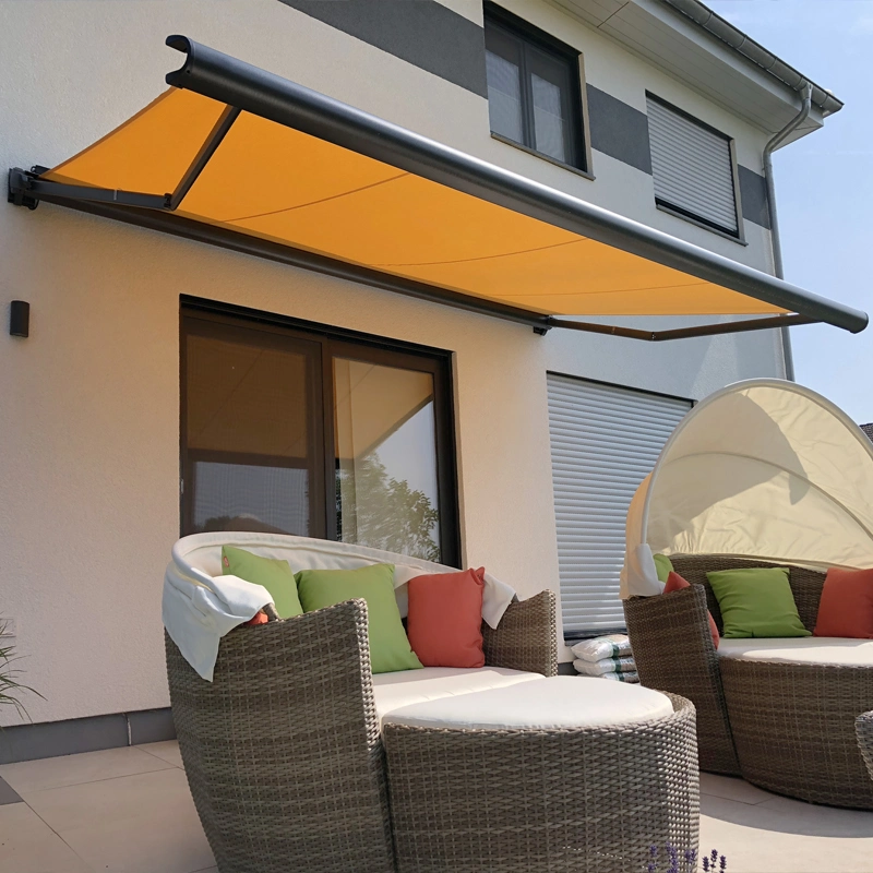 2-20% Discount Heavy Duty Full Cassette Retractable Awning Roof Shading Systems