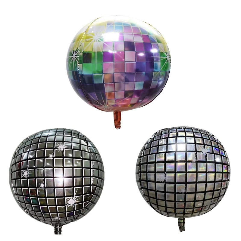 New 22-Inch Laser Colour Disco Ball Decorative Balloon