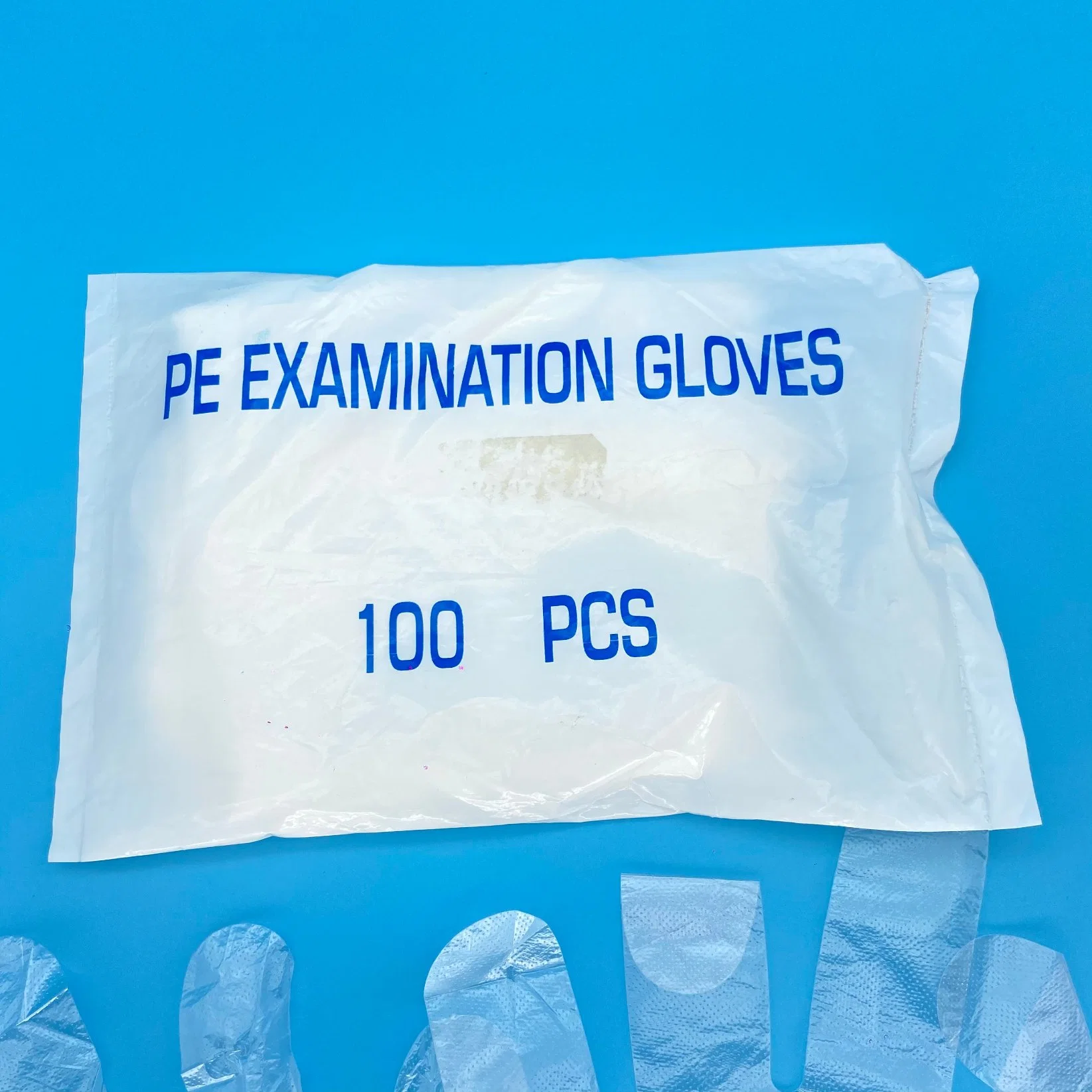 Disposable Transparent HDPE PE Plastic Gloves