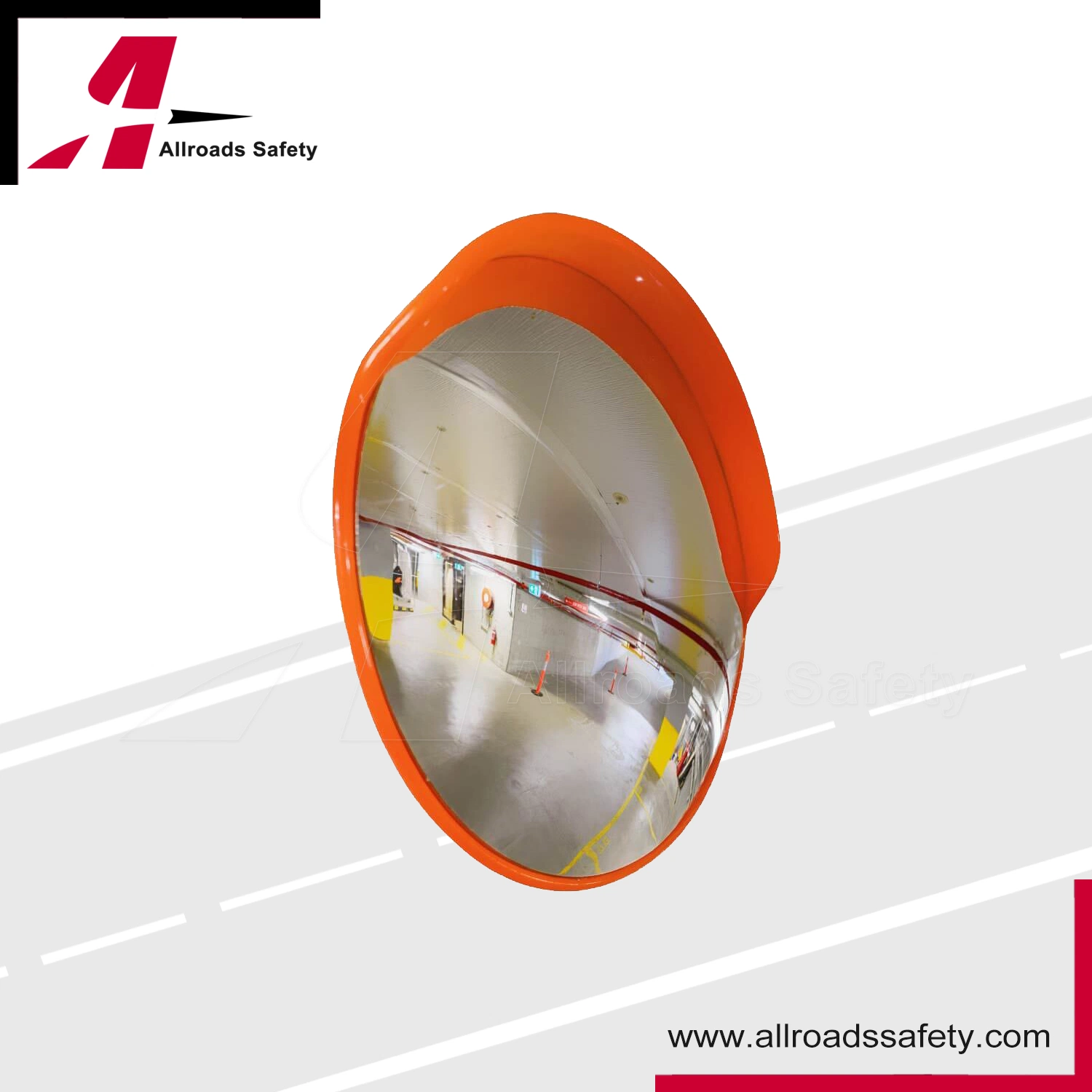 120cm High Visibility Parking Lots Driveway Security Convex Mirror