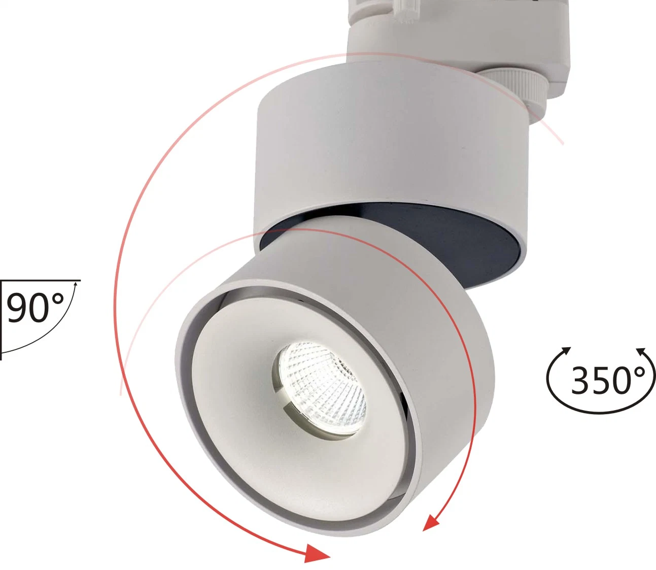 Adjustable and Rotatable Ceiling Surface Include Driver COB LED Recessed Downlight