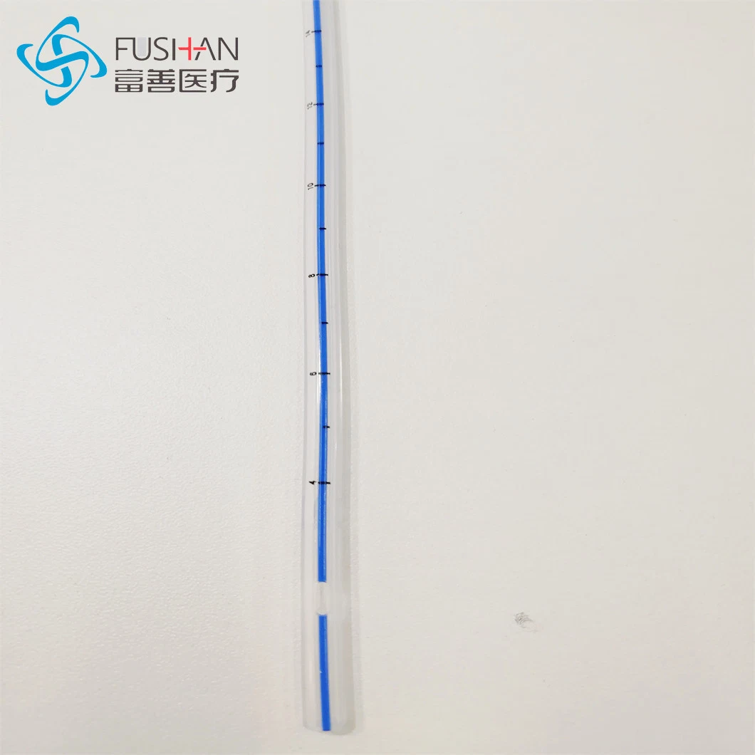 Factory Disposable Silicone Chest Drainage Intercostal Closed Suction Catheter with Adult Pediatri for Cardiothoracic Surgery Drain Tube with CE ISO 12-40fr