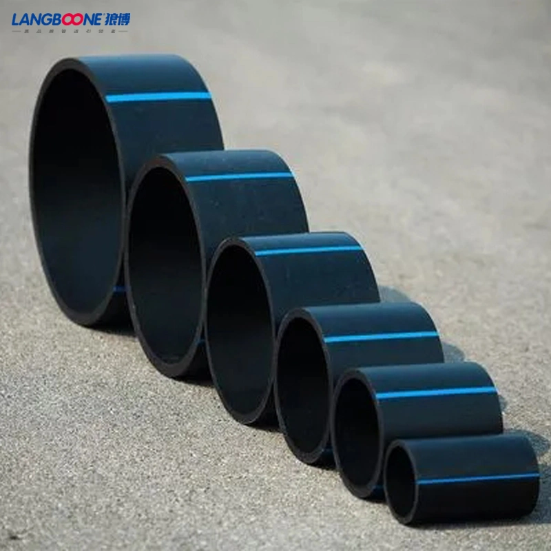 Factory Outlet Sub Duct 12" Inch HDPE Polyethylene Pipe for Water Supply