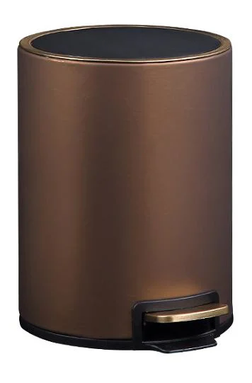 Luxury Trash Can with Coffee Color for in Door Use (KL-099)