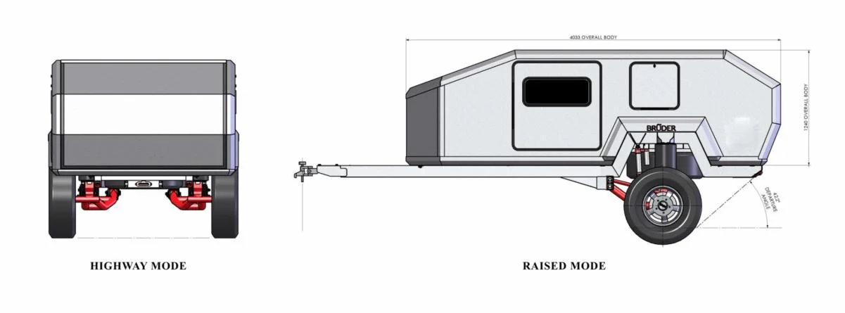 RV/ Caravan/ Motorhome China Luxury Touring Small Lightweight Travel Trailers