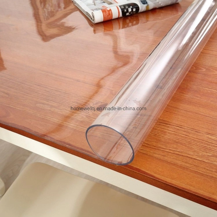 PVC-Folie lebensmitteltauglich klare Tischabdeckung Tuch Schutz ölfest Formsichere Feuerfestigkeit