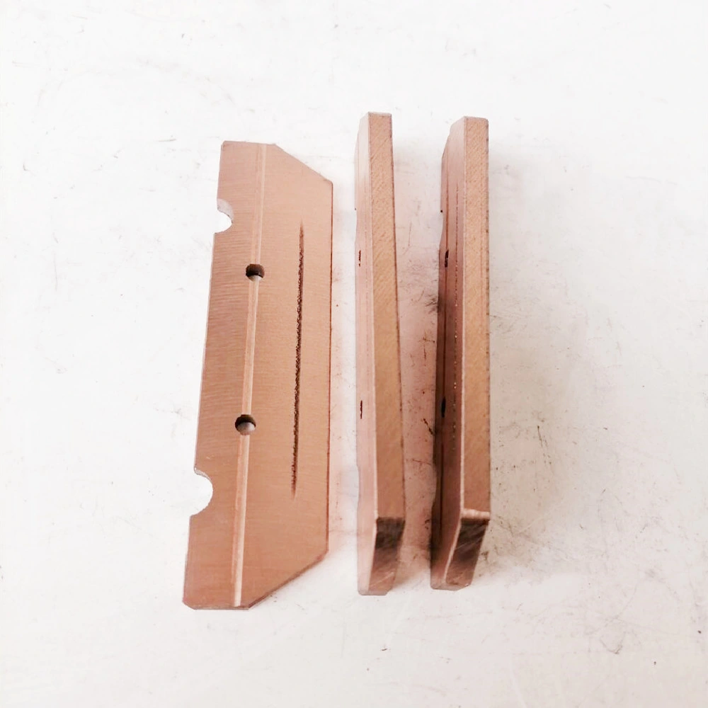 industry electric copper contacts strips/copper vane for crane