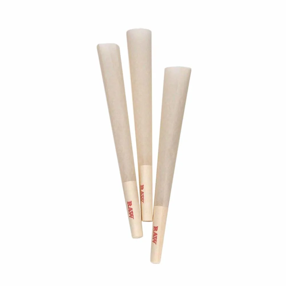 Unbleached Unrefined Brown Pre Roll Cones