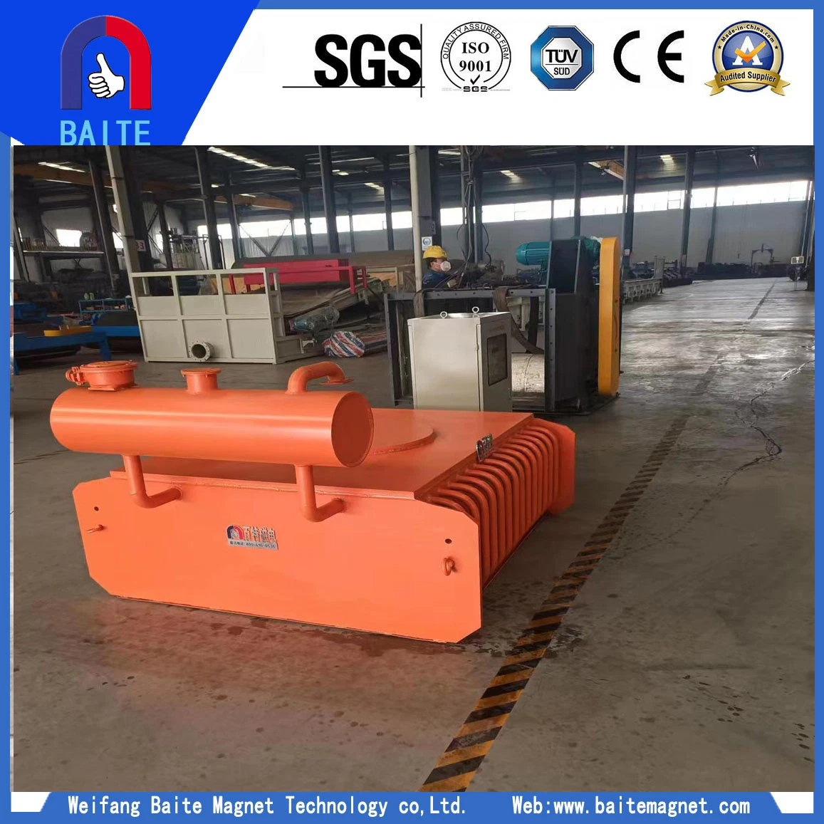 Electric Magnetic Separator Oil Separator for Power Plants Iron Separation