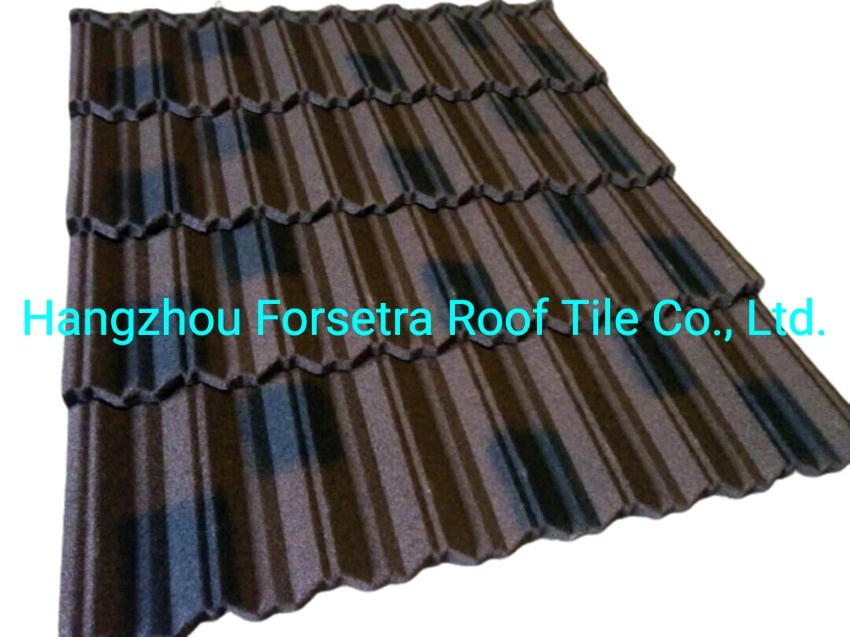 Protective Roofing Tiles Stone Coated Steel Roof Panel