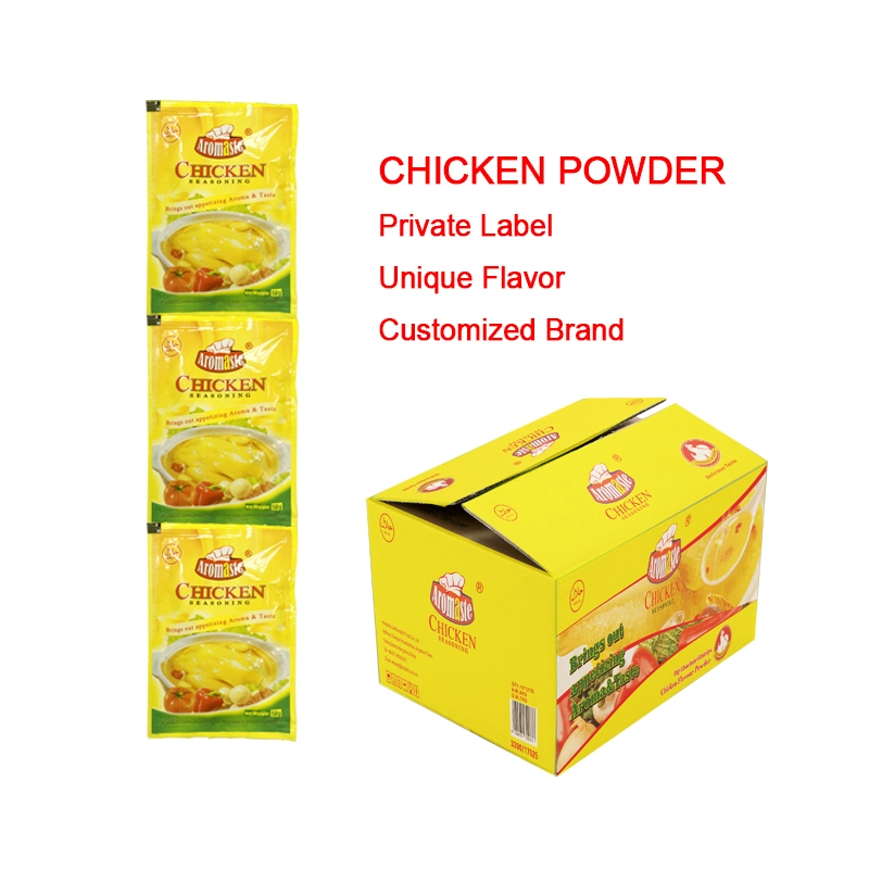 Customized Brand 10g/100g Paket Huhn Geschmack Gewürzen Gewürze zum Verkauf