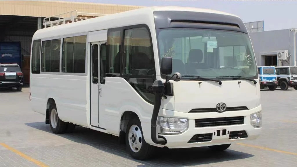 Toyota Coaster usado autobús gasolina vehículo Ciudad Segunda mano original 30 Asientos autobús