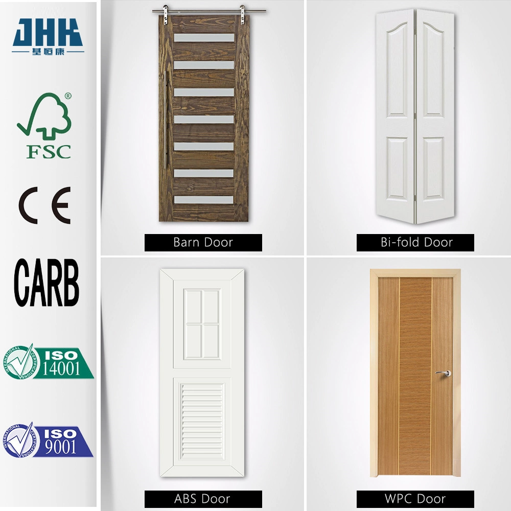 Jhk Porta Branca de Madeira MDF/HDF Interior e Exterior Personalizada Moderna