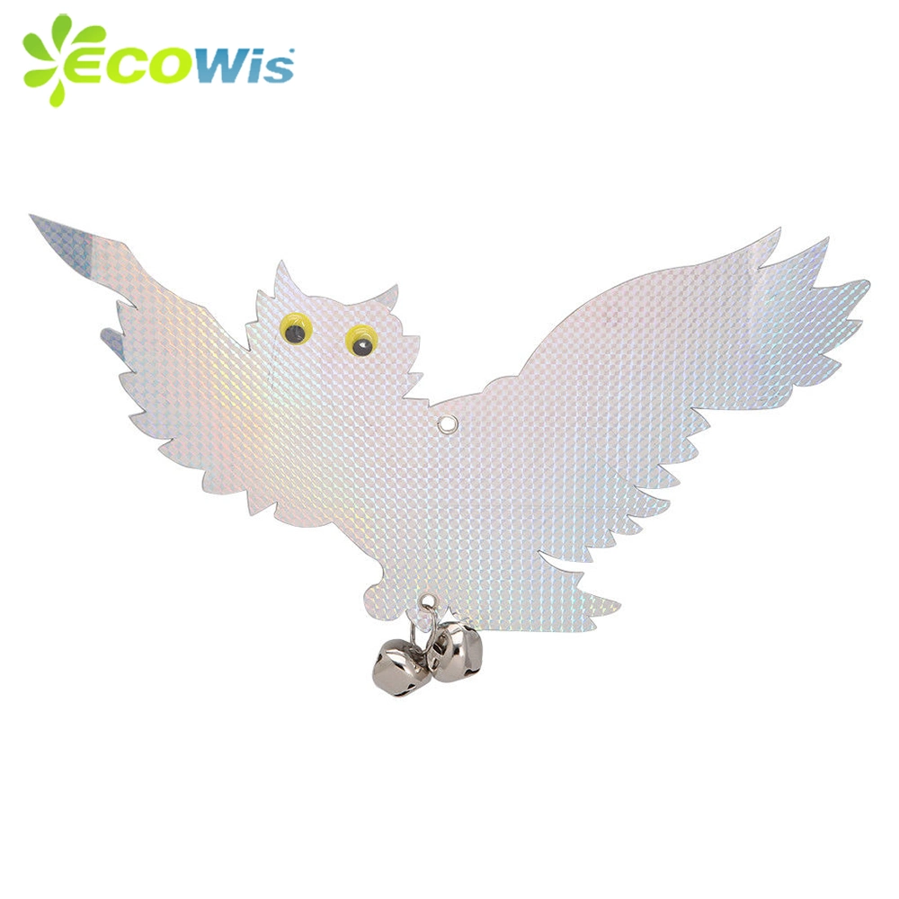 2 Packs 16 Inches Width Pest Control Holographic Bird Repellent Owls