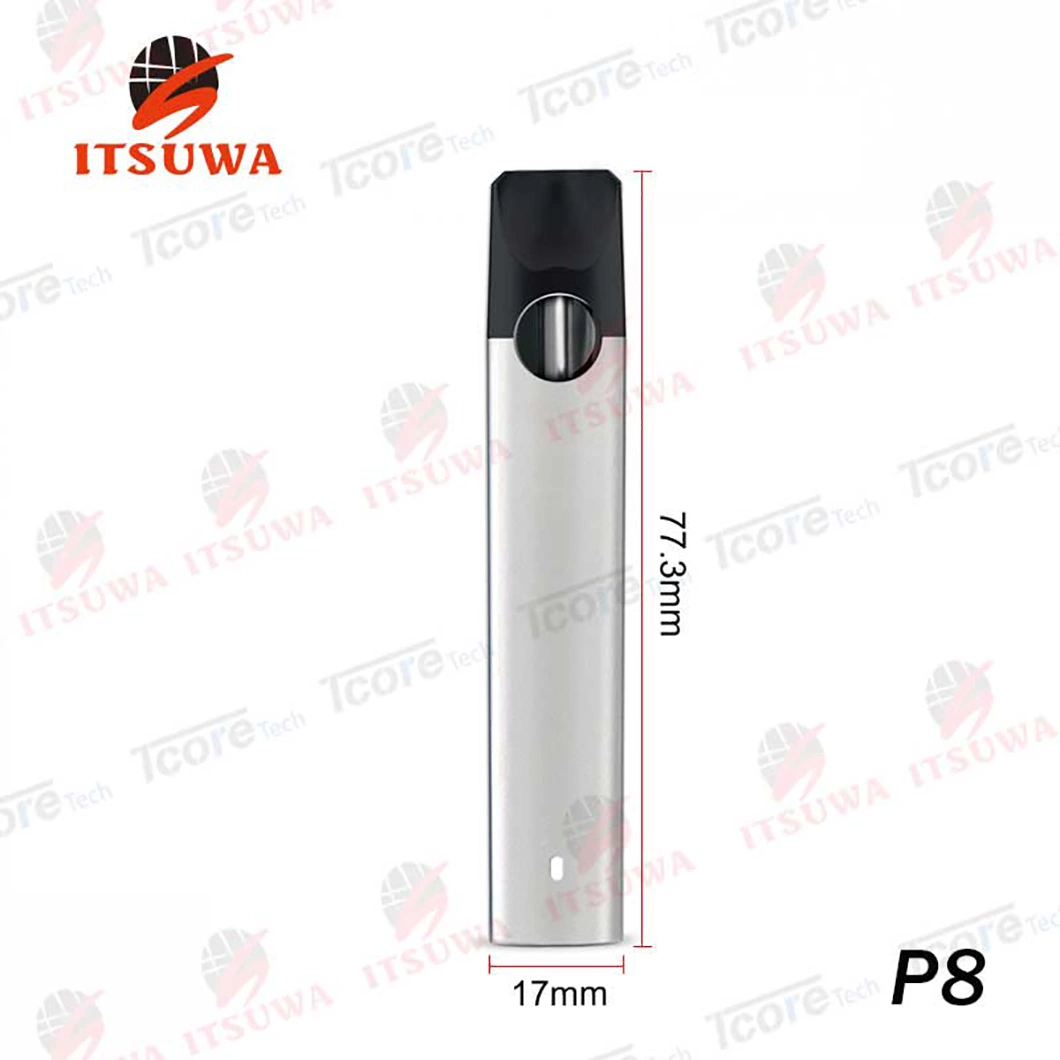 Itsuwa P8 Kit 510 Ceramic Disposable/Chargeable Cartridge Battery Vape Battery 510