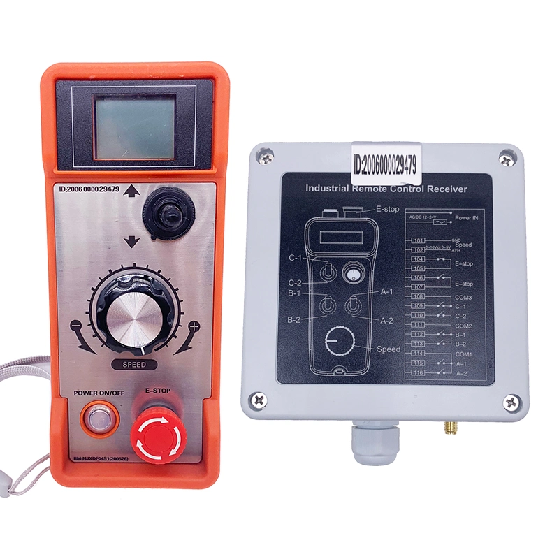 Njxdf04s1 Industrial Crane Wireless Radio Transmitter and Receiver Electric Winch Remote Control