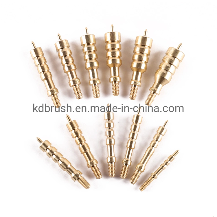 Wholesale. 17 Cal Slotted Tips Solid Brass Bore Cleaning Jag