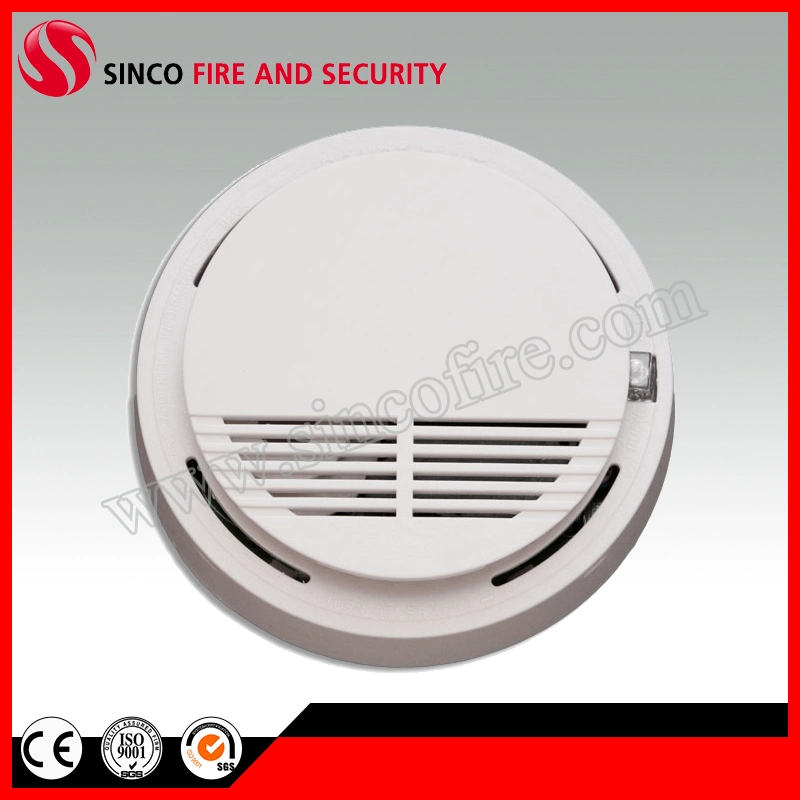 Battery Operated Fire Alarm System Stand Alone Smoke Detector Optical