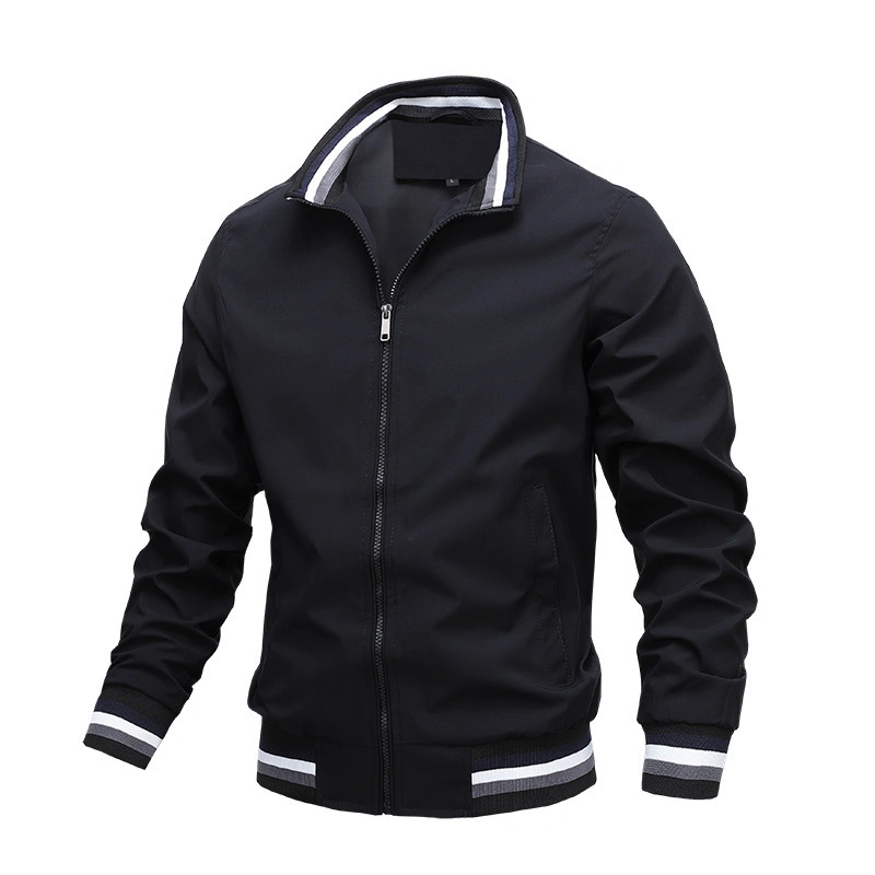 Wholesale/Supplier Men&prime; S Fashion Winter Jacket Coats Custom Casual Windbreaker Sports Polo Golf Jacket Outdoor Full Zip up Varsity Bomber Jackets for Men