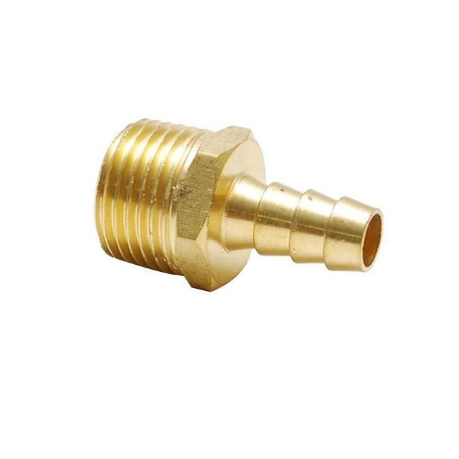 CNC Machining Brass Hose Male Female Nipple Barb Fittings