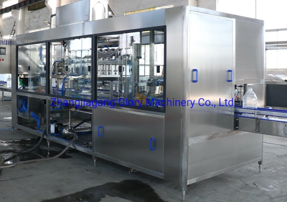 Automatic 5L Linear Bottled Water Filling Line 300-800bph