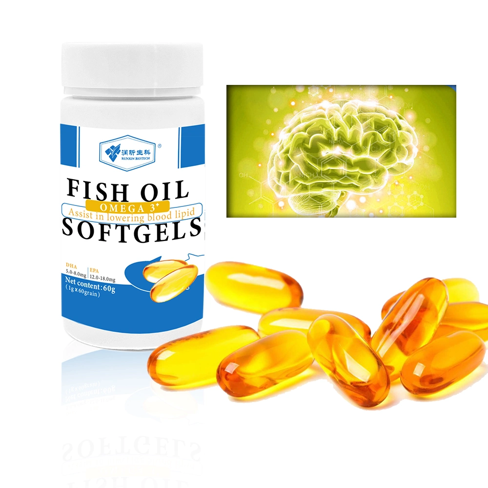 Bulk in Stock Factory Wholesale/Supplier DHA EPA Omega-3 Fish Oil Softgel Capsule